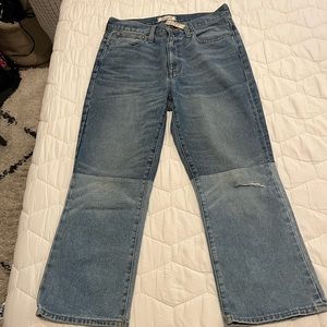 Madewell Retro crop bootcut jeans - brand new tags on size 28